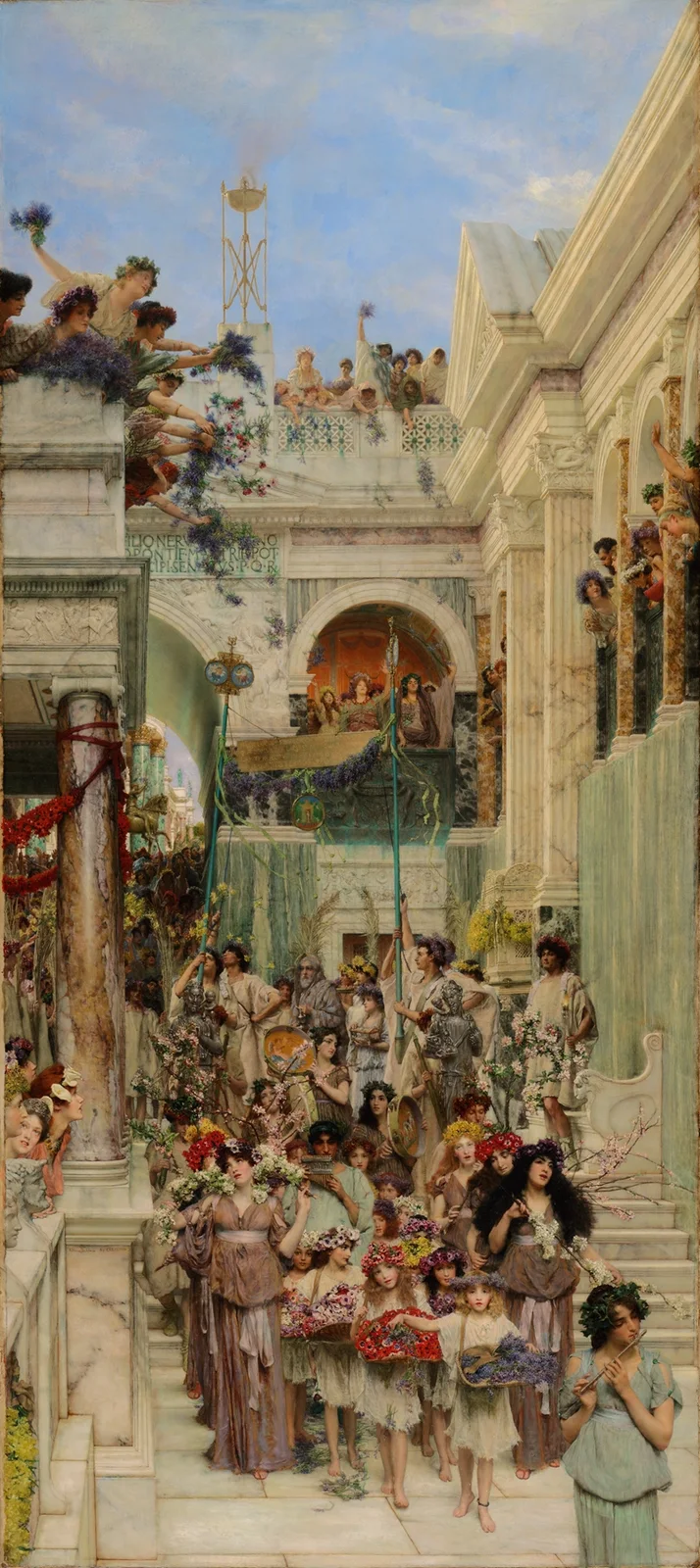 Spring av Lawrence Alma-Tadema