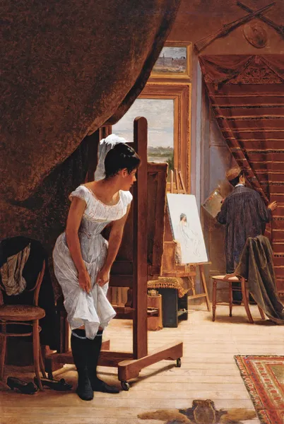The Inopportune av Almeida Júnior