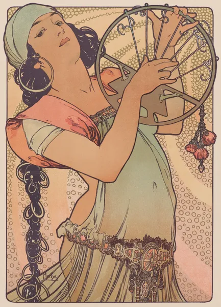 Salomé av Alphonse Mucha