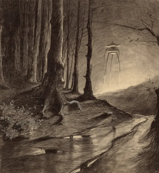Martian in the Forest av Henrique Alvim Corrêa