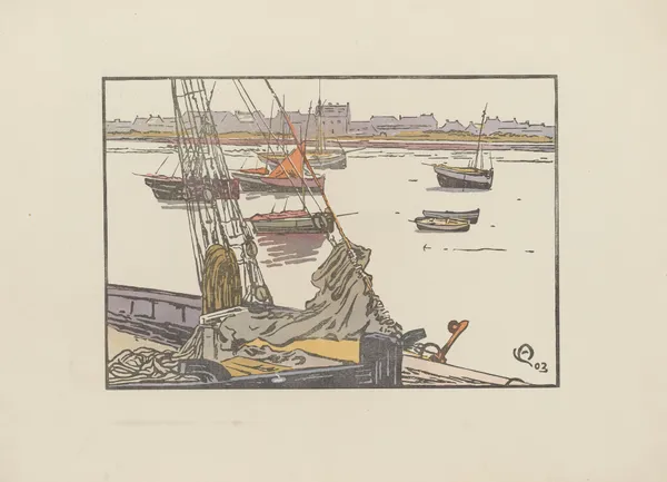 Roscoff, Matinée claire av Amédée Joyau
