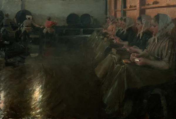 The Large Brewery av Anders Zorn