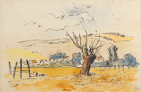 Environs de Chatou av André Derain