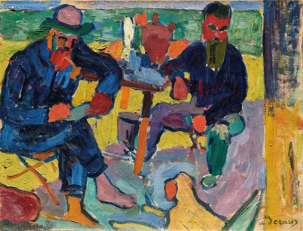 Matisse et Terrus av André Derain