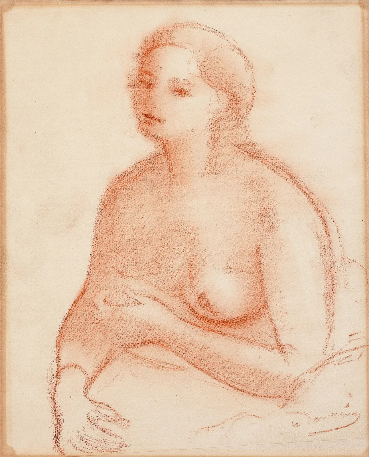 Nu en buste av André Derain
