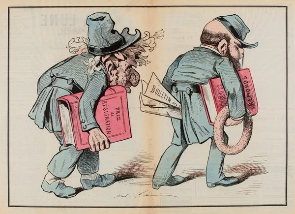 Chers élèves av André Gill