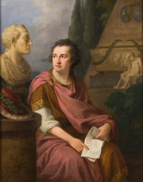 Baron Gustaf Adolf Reuterholm av Angelica Kauffmann