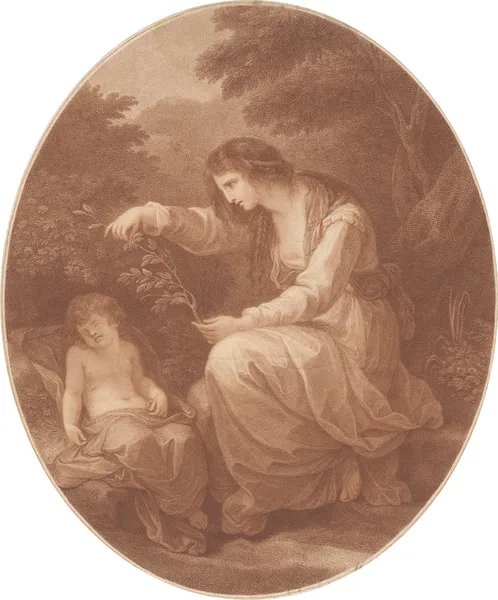 Cleone. av Angelica Kauffmann