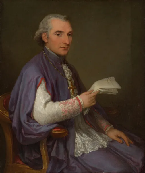 Monsignor Giuseppe Spina (1756–1828) av Angelica Kauffmann