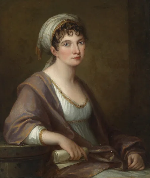 Portrait of Princess Franziska von Kaunitz-Rietberg av Angelica Kauffmann