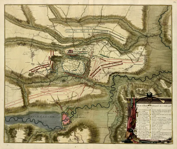 Plan de bataille d’Oudenaerde av Anna Beek