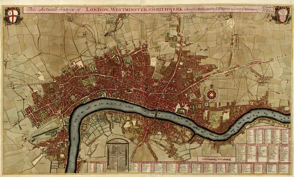 Survey of London, Westminster, and Southwark av Anna Beek