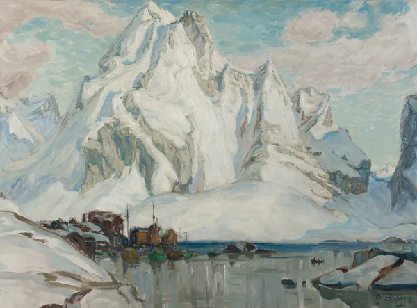 After the Massacre. Study from North Norway av Anna Boberg