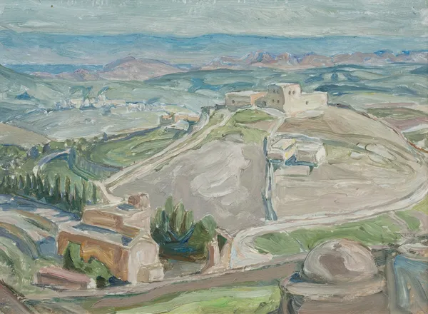 Study from Gethsemane av Anna Boberg