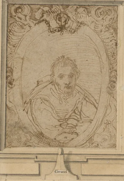 Self-Portrait av Annibale Carracci