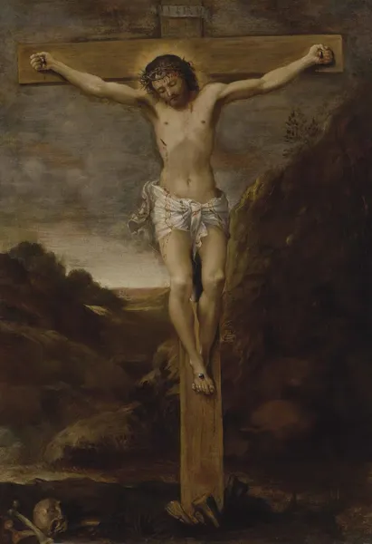 The Crucifixion av Annibale Carracci