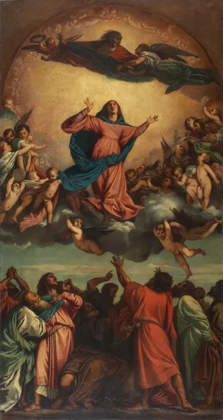 Himmelfahrt Mariä av Anselm Feuerbach