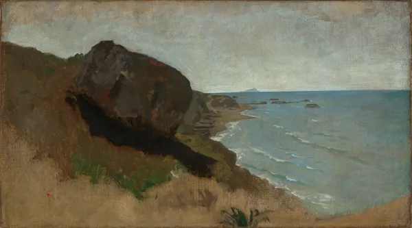 Küste bei Porto d’Anzio av Anselm Feuerbach