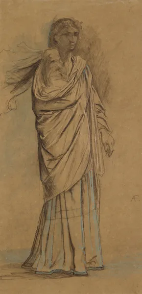 Medea with her Younger Son Sleeping in her Arms av Anselm Feuerbach