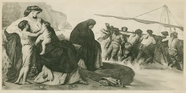 The departure of Medea av Anselm Feuerbach