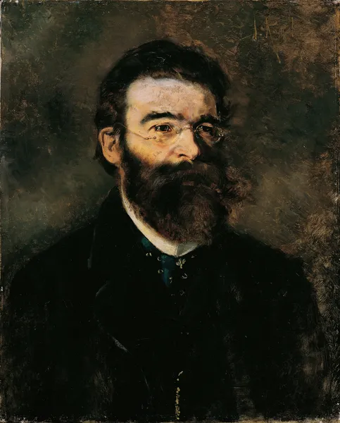 Der Internist Professor Samuel Stern av Anton Romako