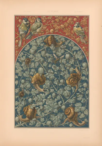 Die Pflanze in Kunst und Gewerbe (The Plant in Art and Industry) Pl.135 av Anton Seder
