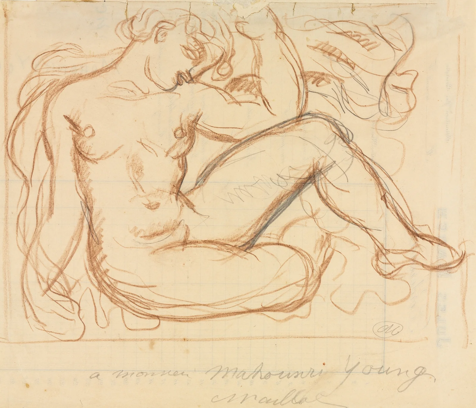 Nude Study av Aristide Maillol