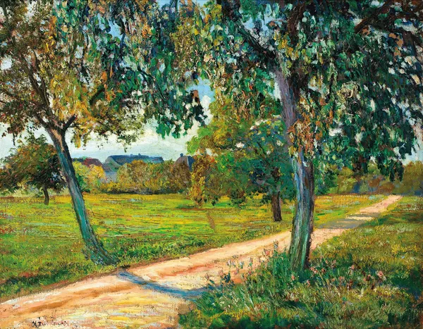 Paysage D’ile De France av Armand Guillaumin