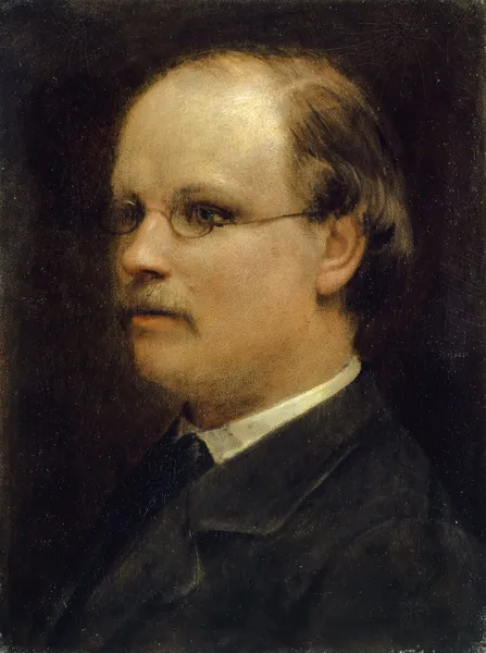 Portrait of Professor Fritz Burckhardt-Brenner av Arnold Böcklin