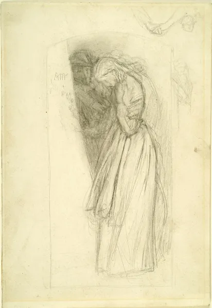 The Long Engagement – Compositional Sketch av Arthur Hughes