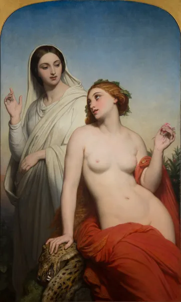 Heavenly and Earthly Love av Ary Scheffer