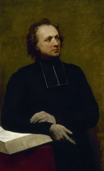 Portrait of Father Gaspard Deguerry av Ary Scheffer