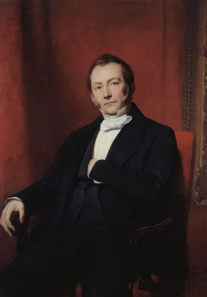 Portrait présumé de Jean Abraham Nottebohm av Ary Scheffer