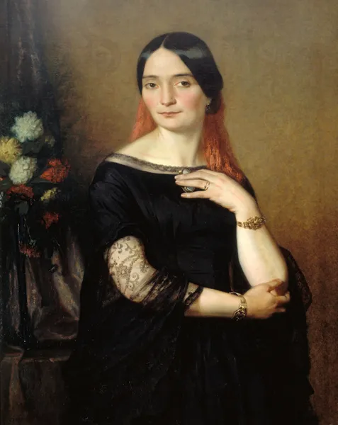 Portrait présumé de Melle Mars av Ary Scheffer