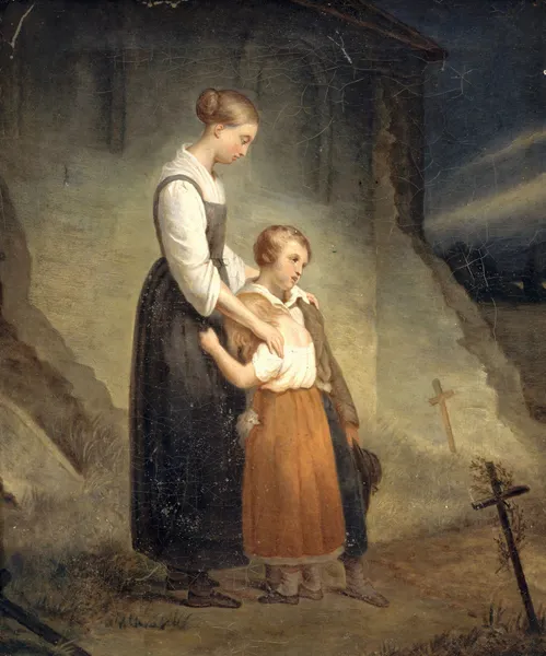 The orphans av Ary Scheffer