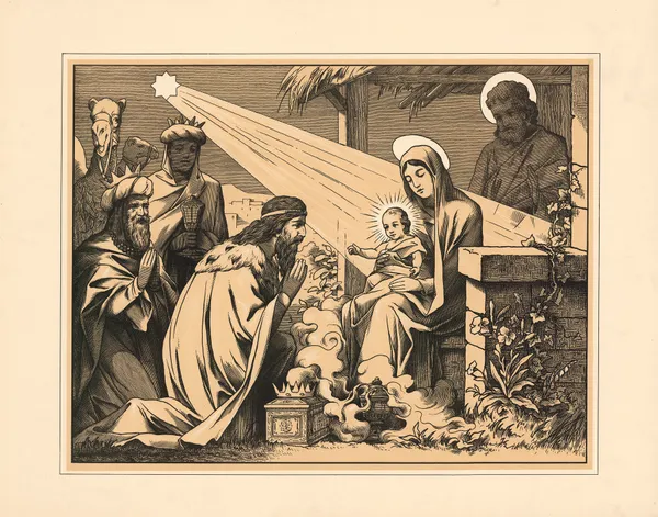 The Adoration of the Magi av Aschendorff