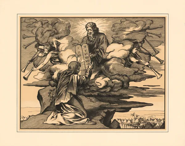 The Giving of the Law at Sinai av Aschendorff