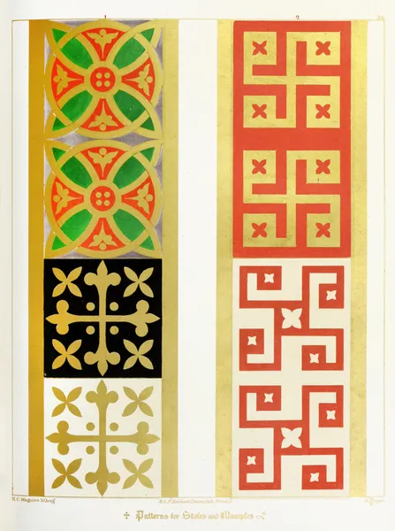 Patterns for Stoles and Maniples 2 av Augustus Pugin