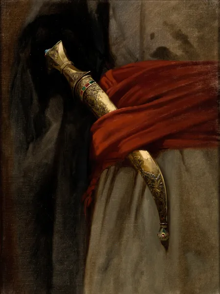 Study of a Khanjar av Stanisław Chlebowski