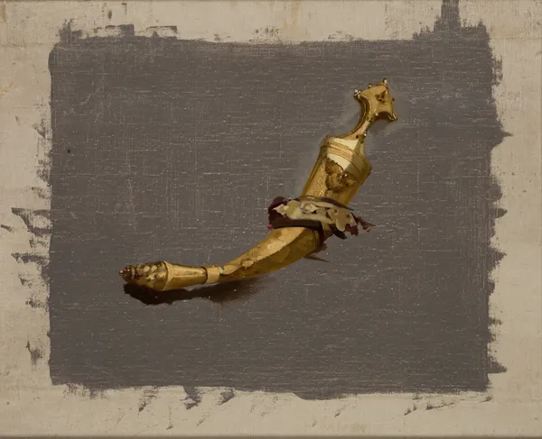 Study of a Khanjar av Stanisław Chlebowski