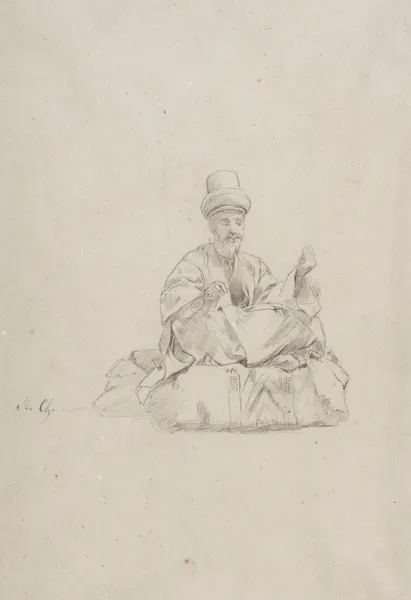 Turkish sage – study av Stanisław Chlebowski
