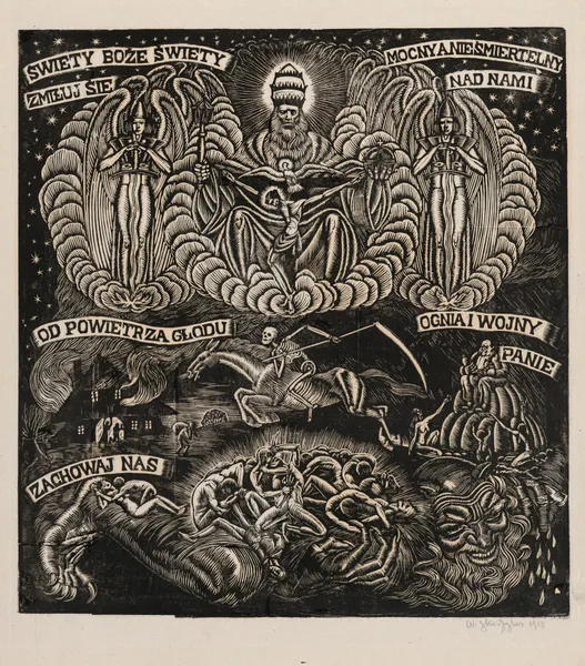 Holy God; War av Władysław Skoczylas