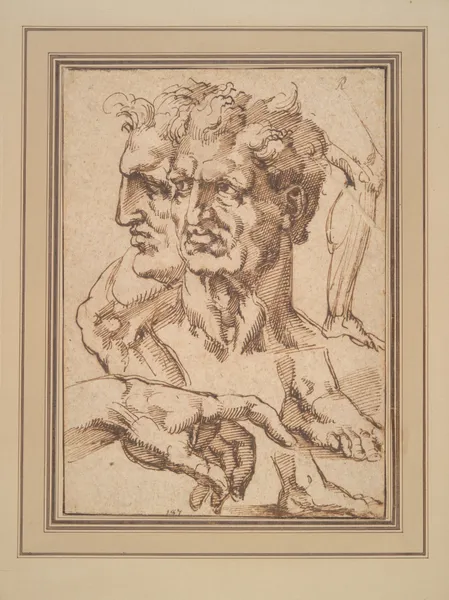 Sheet of Studies av Baccio Bandinelli