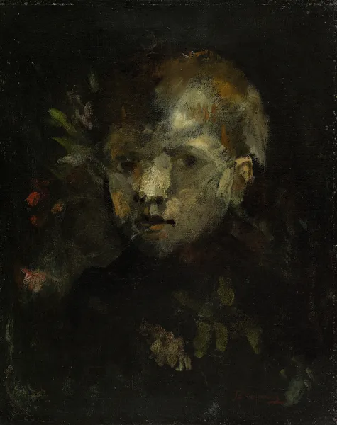 Portrait de Charles Carpeaux à trois ans av Jean-Baptiste Carpeaux