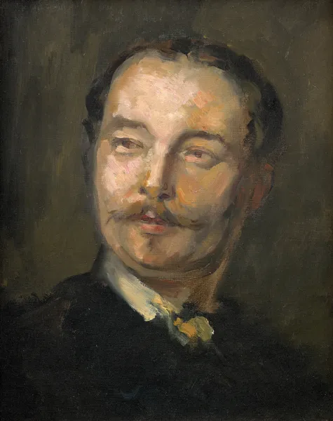 Portrait du vicomte Simon de Montfort (1841-1898), beau-frère de Carpeaux av Jean-Baptiste Carpeaux