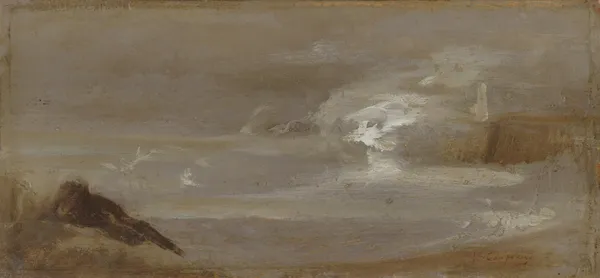 Seascape (mid-19th century) av Jean-Baptiste Carpeaux