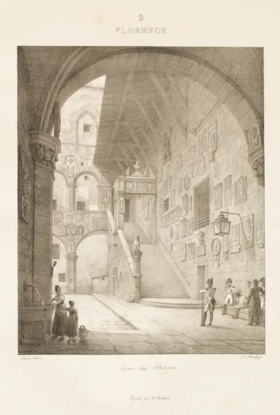Florence av Jean-Baptiste Isabey