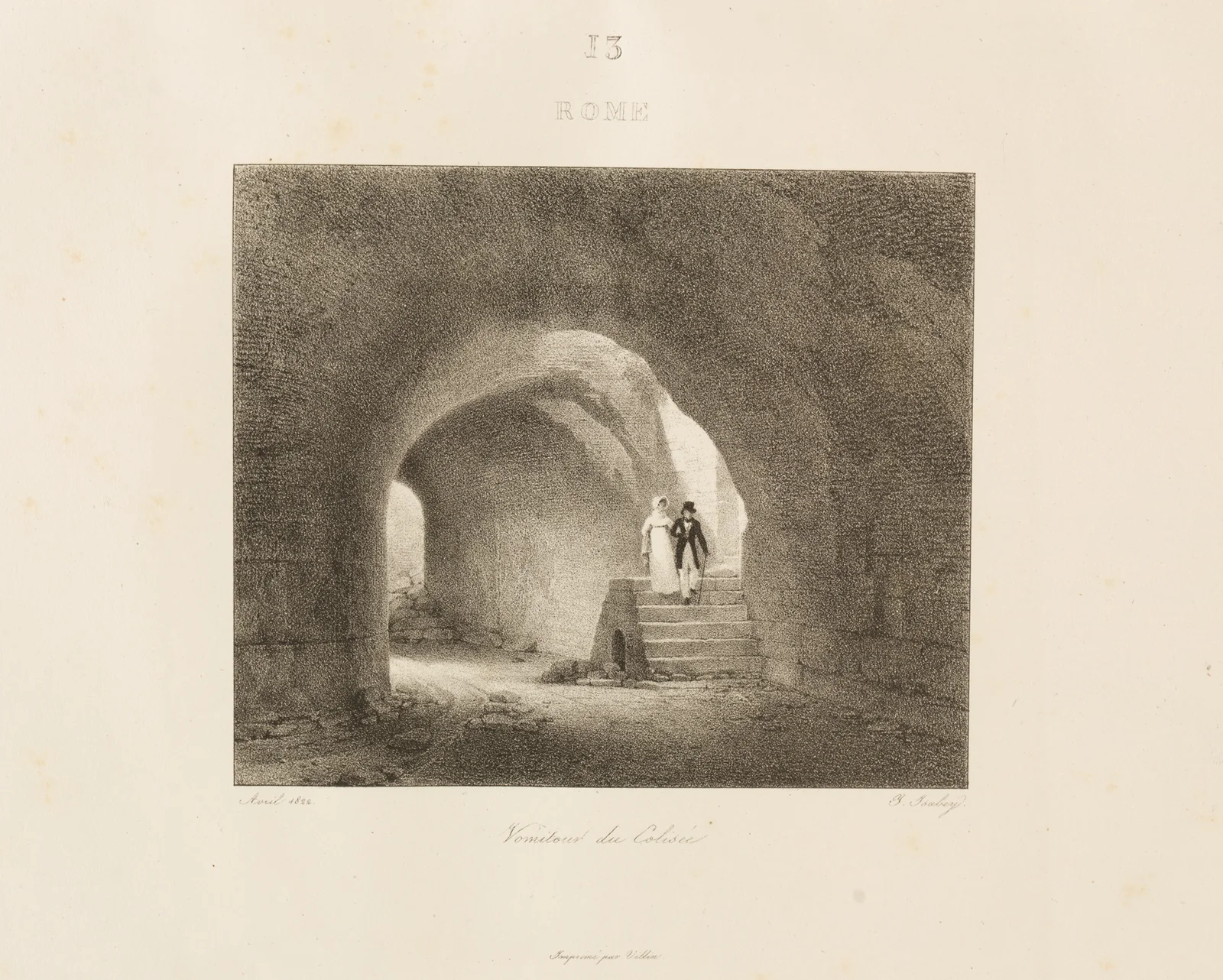 Rome av Jean-Baptiste Isabey