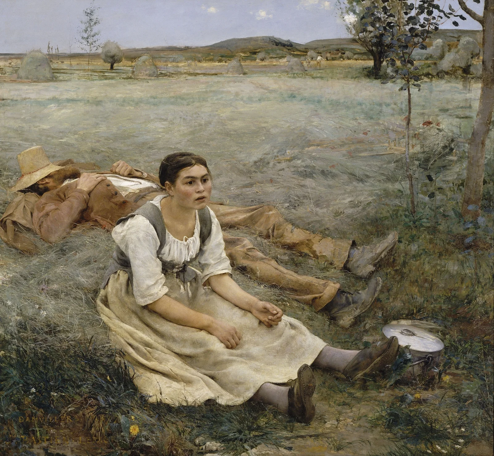 Hay Making av Jules Bastien-Lepage