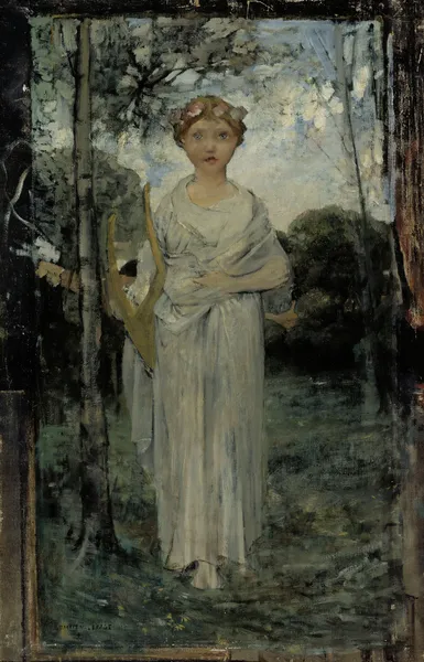Muse, Study av Jules Bastien-Lepage